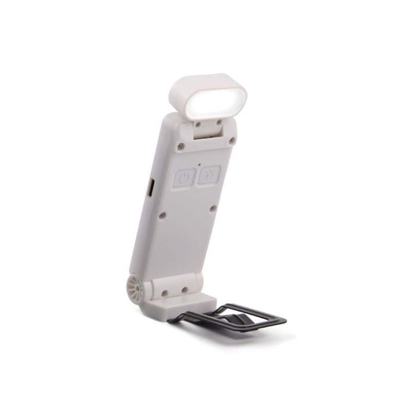 Tianju TJ-RL-008 USB Charging Folding Book Light - Clip-on LED Reading Light with Eye Protection